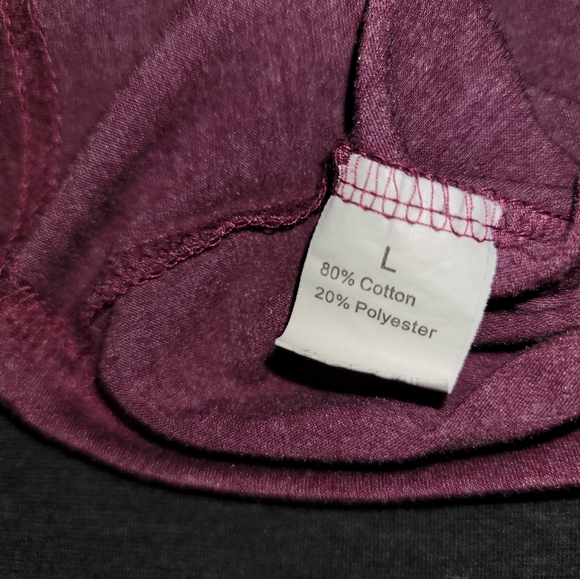 The Office Bears. Beets. Battlestar Galactica. T-Shirt - Large - Wine - Picture 2 of 2